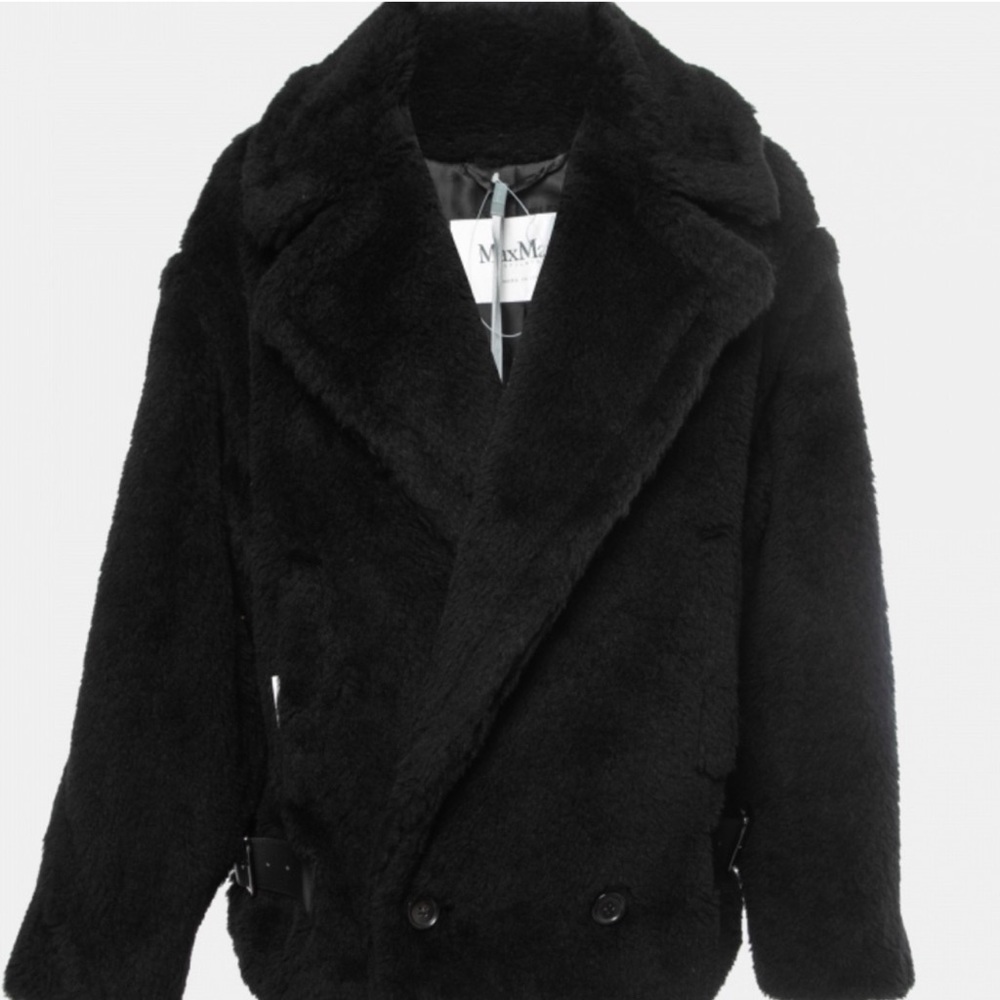 Maxmara Teddy Jacket Black - image 6